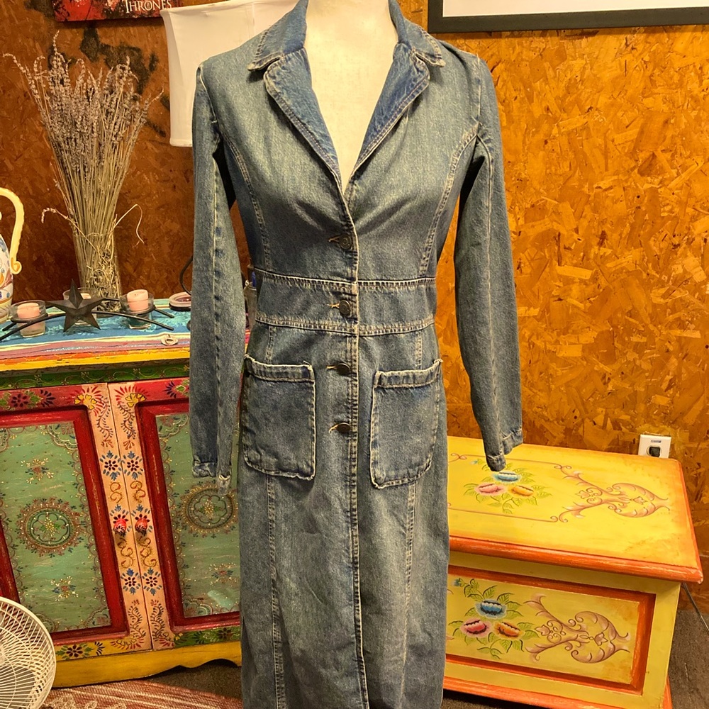 NWT Urban Outfitters BDG *UK* Denim Duster Size UK Size XS